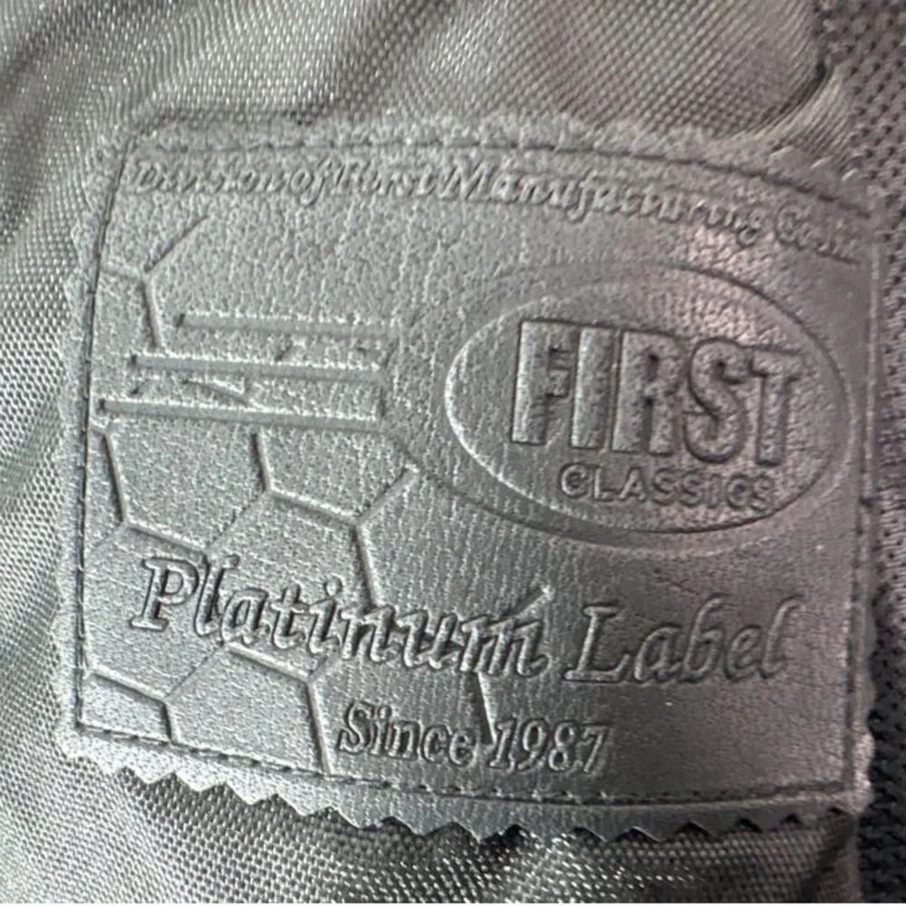 Men's Highside Leather Vest - First MFG Co Classics Platinum Small FIM638CPM